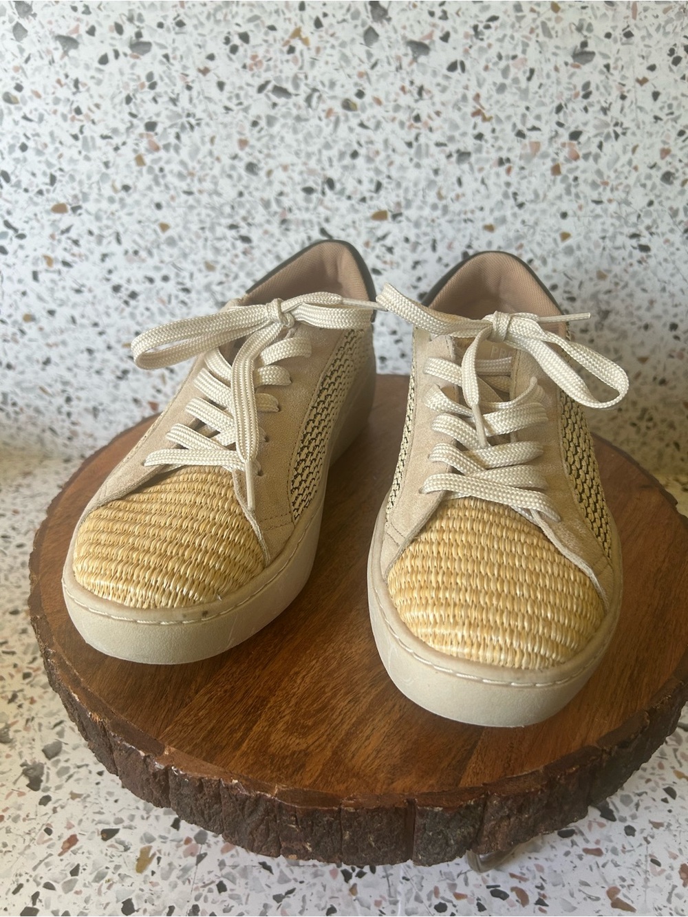 Project Cloud Raffia Women’s Platform Sneakers Women's Shoes Size 7.5 - Picture 2 of 7